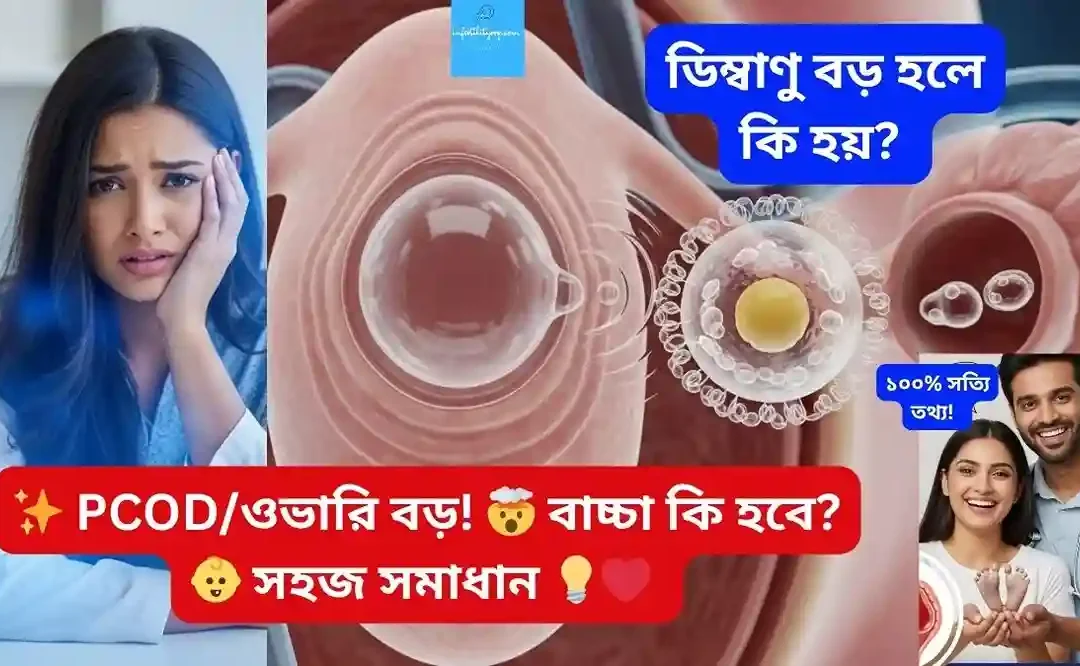 ডিম্বাণু কীভাবে বড় হয়