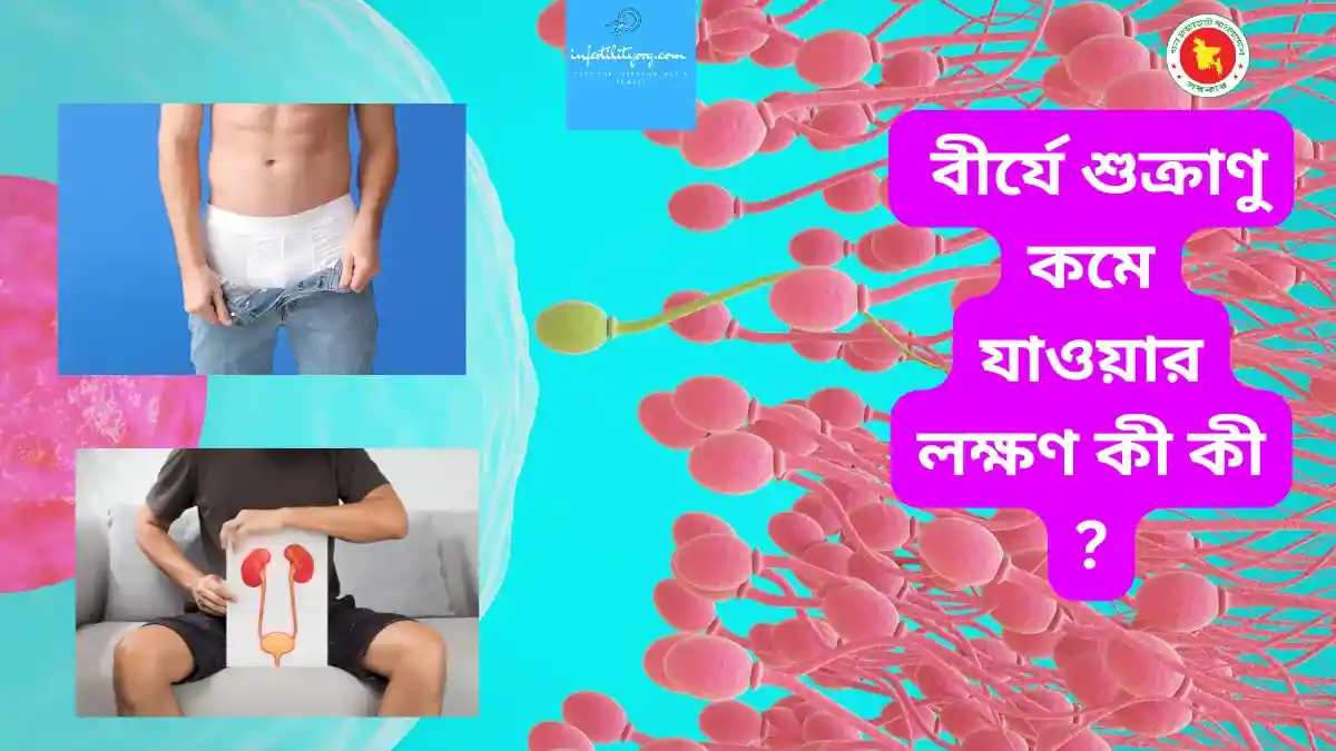 শুক্রাণু কমে যাওয়ার ১০টি প্রধান লক্ষণ কি কি